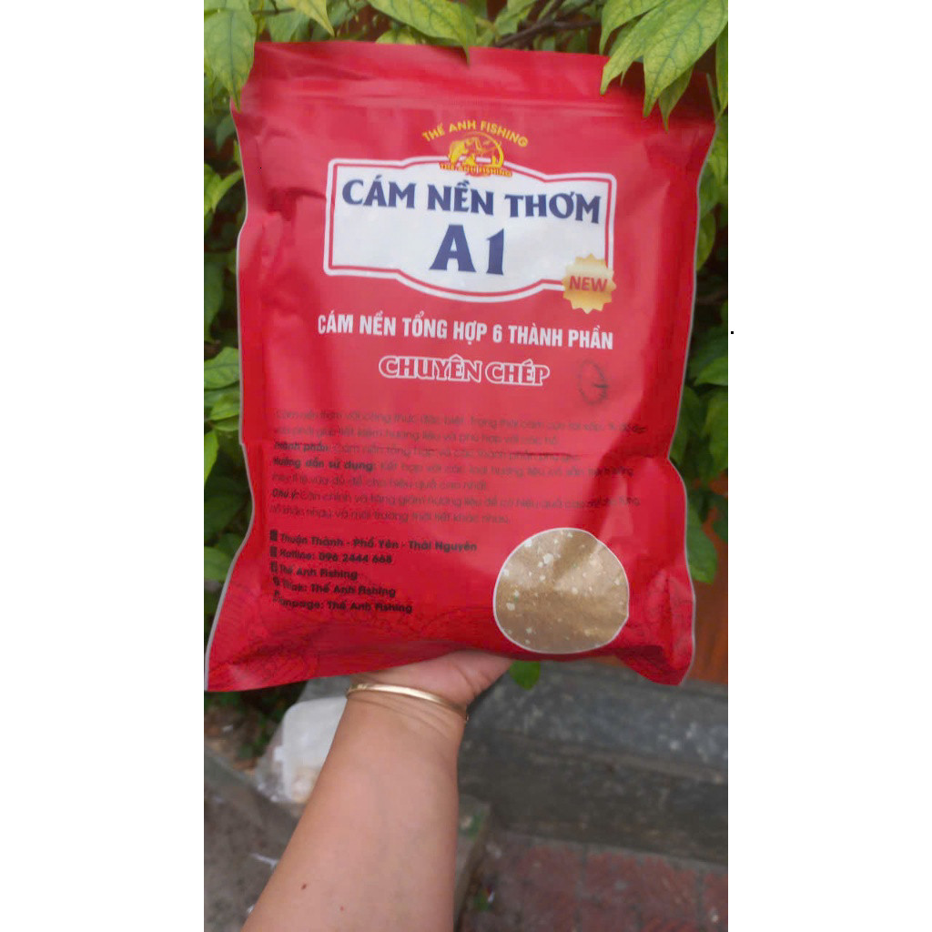 Mồi câu cá Cám nền thơm A1  thế anh fishing hàng loại 1 chuyên câu cá tổng hợp vị thơm jhbgg