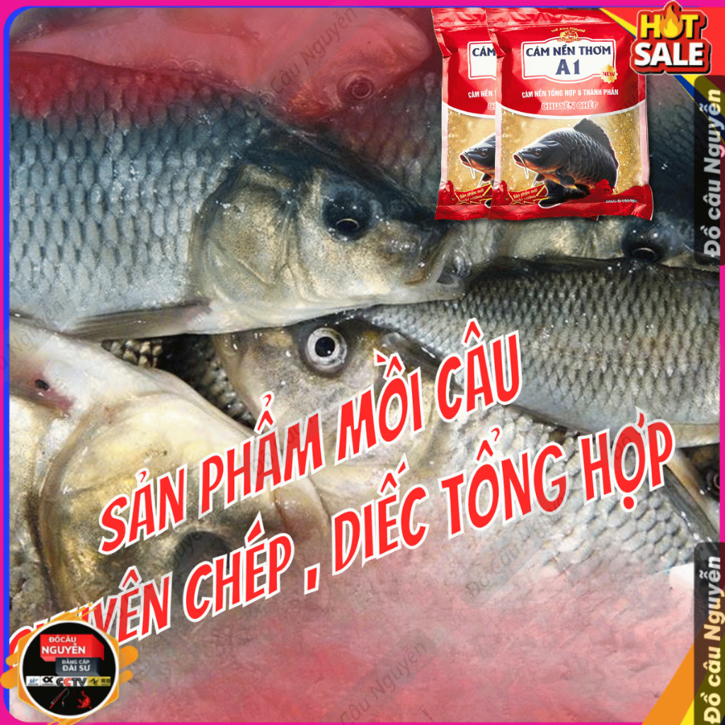 Mồi câu cá Cám nền thơm A1  thế anh fishing hàng loại 1 chuyên câu cá tổng hợp vị thơm jhbgg