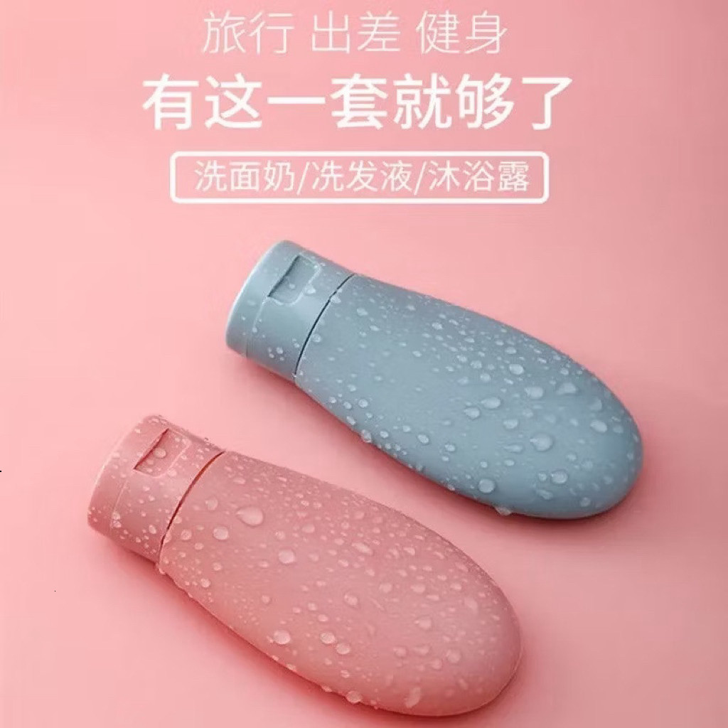 Sét 3 Lọ Chiết Mỹ Phẩm, Sữa Tắm Đi Du Lịch Tiện Dụng a hoa