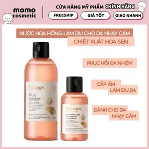Nước cân bằng làm dịu da Sen Hậu Giang Lotus Soothing Toner
