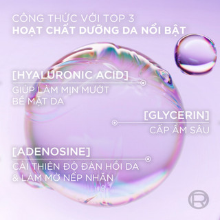 VB_ [Combo trải nghiệm] Serum 1.5% HA % mặt nạ thạch Glass Skin sau 90 phút giúp da căng. mịn & mướt L'Oreal Paris 30ml