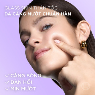 VB_ [Combo trải nghiệm] Serum 1.5% HA % mặt nạ thạch Glass Skin sau 90 phút giúp da căng. mịn & mướt L'Oreal Paris 30ml
