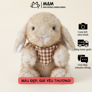 Gấu Bông Thỏ Mễ - Bộ Sưu Tập Thỏ Con Đáng Yêu, Chất Liệu Bông Mềm Mại An Toàn, Gối Ôm & Đồ Trang Trí Phòng Hoàn Hảo