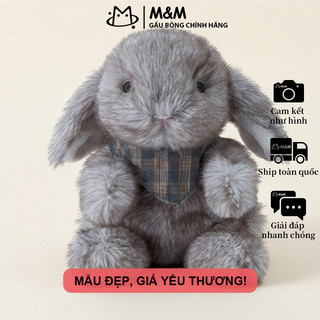 Gấu Bông Thỏ Mễ - Bộ Sưu Tập Thỏ Con Đáng Yêu, Chất Liệu Bông Mềm Mại An Toàn, Gối Ôm & Đồ Trang Trí Phòng Hoàn Hảo