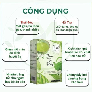 ✅ Trà Phan Tả Diệp Hộp 25 Gói [Chính Hãng Cao Cấp] ✅ Hỗ trợ hệ tiêu hóa tốt nhuận tràng giải độc thanh lọc cơ thể