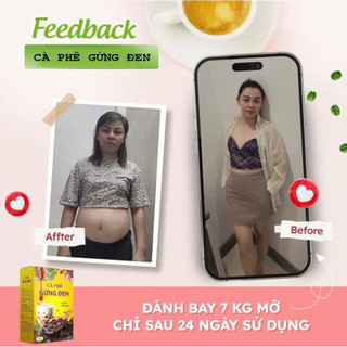 ✅ Cà phê Gừng Đen [Chính Hãng Cao Cấp] ✅ Cà phê gừng đen mật ong Mộc Tâm dành cho chị em cân bằng vóc dáng hoàn hảo