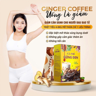 ✅ Cà phê Gừng Đen [Chính Hãng Cao Cấp] ✅ Cà phê gừng đen mật ong Mộc Tâm dành cho chị em cân bằng vóc dáng hoàn hảo