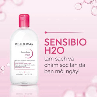 [ TEM PHỤ CTY ] Nước Tẩy Trang Bioderma SensibioH2O Chính Hãng Cho Da Dầu Mụn Và Da Nhạy Cảm