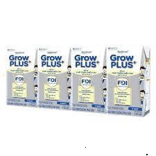 Sữa Bột Pha Sẵn Nutifood GrowPLUS Hỗ Trợ Phát Triển Chiều Cao 24 Hộp 110/180ml Bạc Vàng - BibiOne - BIBIONECOMBODISINH
