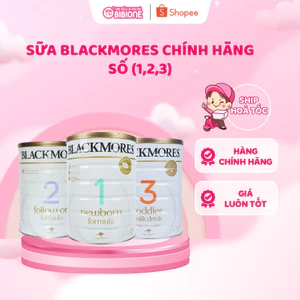 Sữa Blackmores Úc số 1,2,3 nhập khẩu chính hãng (tem phụ công ty Liên Phong) - BIBIONECOMBODISINH