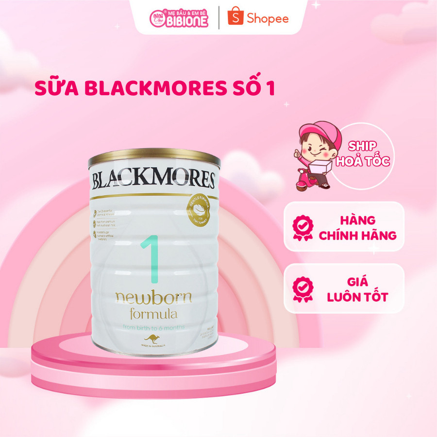 [DATE 2027] Sữa Blackmores Úc số 1,2,3 nhập khẩu chính hãng (tem phụ công ty Liên Phong) - BIBIONECOMBODISINH