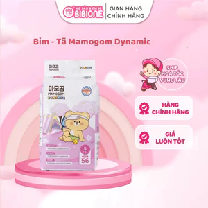 Tã/bỉm Mamogom Dynamic siêu mỏng mềm mại, chống tràn, thấm hút tốt đủ size cho bé - (BIBIONE) - BIBIONECOMBODISINH