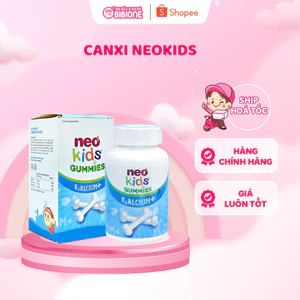 Gummies canxi vị sữa chua NeoKids hộp 60 viên nhai - BIBIONECOMBODISINH