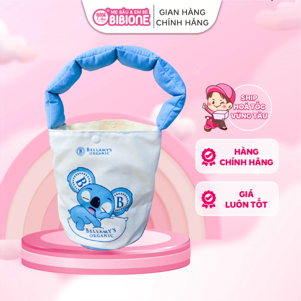 [Quà tặng không bán] Túi Tiện Lợi Bellamy’s Organic Chính Hãng – Túi Xách Bellamy Cho Mẹ & Bé - BIBIONECOMBODISINH