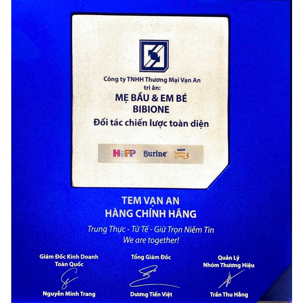 Sữa bột công thức HiPP Organic bổ sung HMP&GOS 800g- BibiOne
