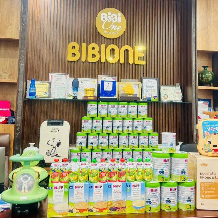 Sữa bột công thức HiPP Organic bổ sung HMP&GOS 800g- BibiOne
