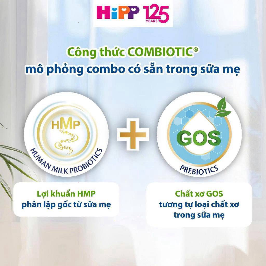 Sữa bột công thức HiPP Organic bổ sung HMP&GOS 800g- BibiOne