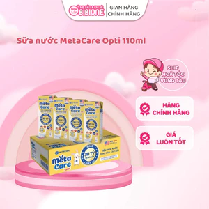 Sữa bột pha sẵn Nutricare Metacare Opti 110ml/180ml tiêu hóa khỏe, tăng cân, cao lớn - BibiOne - BIBIONECOMBODISINH