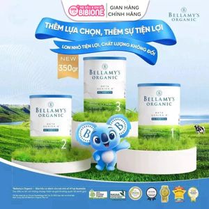 Bellamy’s Organic A2 350g hỗ trợ Tiêu Hoá Phát Triển Cho Bé - BibiOne - BIBIONECOMBODISINH