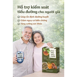 Trà tiểu đường Dây Thìa Canh Hộp 30 Gói ✅ Ổn định đường huyết phòng chống tiểu đường