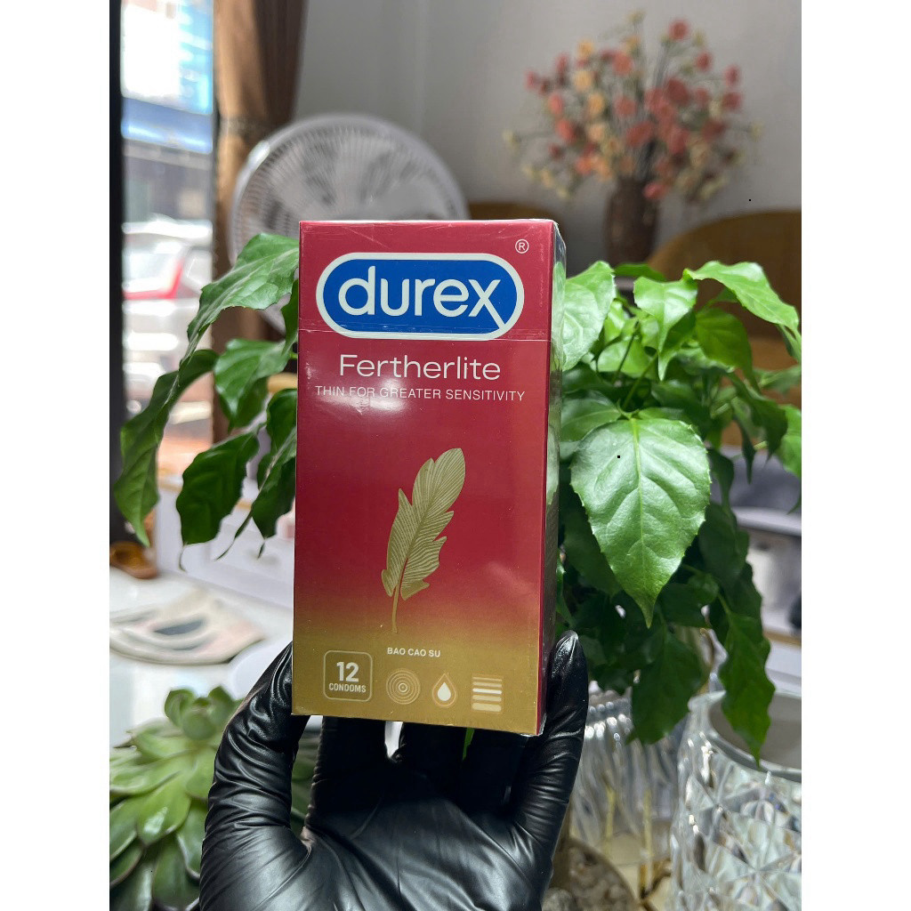 (Che tên) Combo Bao Cao Su Siêu Mỏng 4 Hộp Durex siêu mỏng , ôm sát  Med love