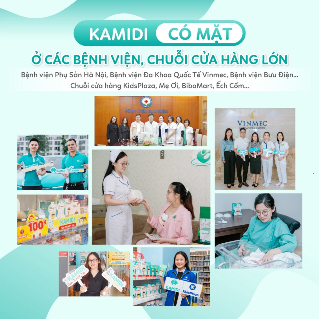 Máy Hút Sữa Không Dây Kamidi Smart Kích Sữa Hiệu Quả Hút Sữa Rảnh Tay Hút Kiệt 4 Chức Năng 12 Cấp Độ