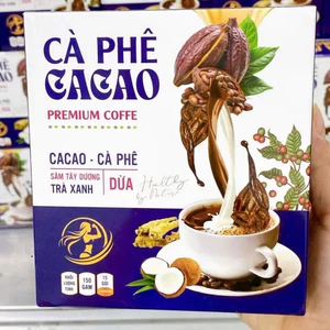 Cà phê Cacao Mộc Tâm Chính Hãng Cao Cấp Hộp 15 Gói ✅ Cà phê cho chị em duy trì vóc dáng và thân hình thon gọn hoàn hảo