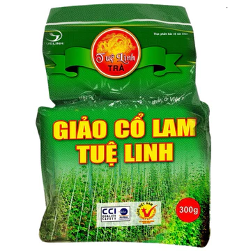 ✅Trà Giảo Cổ Lam Tuệ Linh [Chính hãng]-Hỗ trợ Phòng ngừa Bệnh Tim Mạch, Tiểu Đường, Mỡ Máu-Gói 300g
