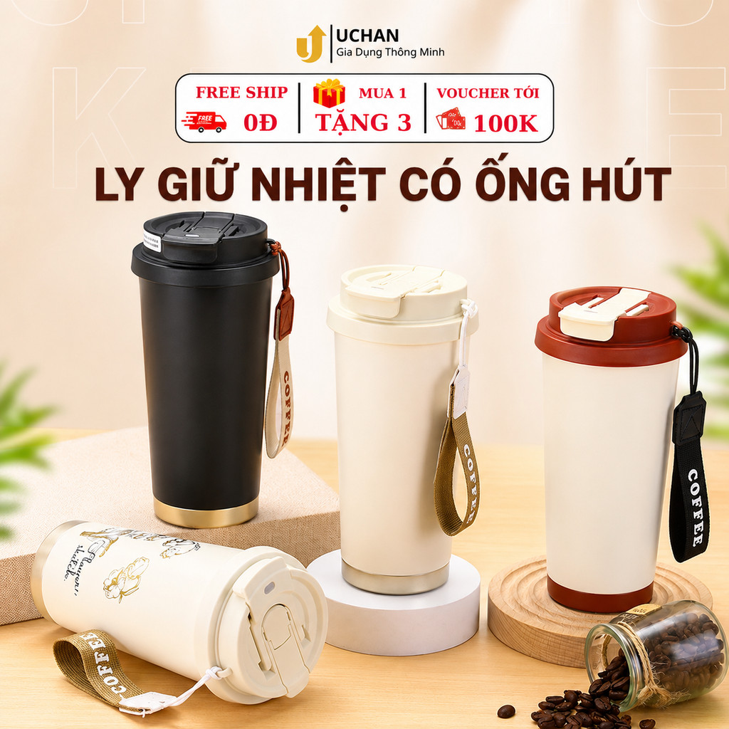 Ly giữ nhiệt Coffee inox 316 LY07