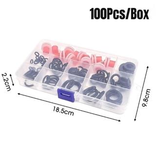Hộp 100 Gioăng Cao Su Oring Đa Năng Chống Rò Rỉ Nước | Bộ Vòng Đệm Ron Cao Su Sửa Vòi Nước Ống Nước