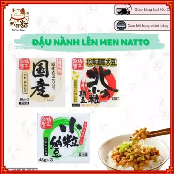 [CHỈ GIAO MIỀN BẮC] Combo 6 set đậu nành lên men natto Nhật Bản