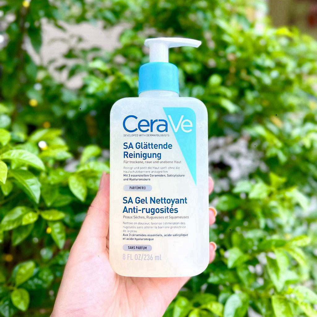 [ TEM PHỤ CTY ] Sữa Rửa Mặt CeraVe Foaming Cleanser 236ml Chính Hãng Cho Da Dầu, Da Khô, Mụn Nhạy Cảm