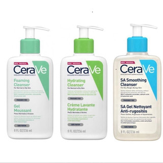[ TEM PHỤ CTY ] Sữa Rửa Mặt CERAVE Foarming & Hydrating Facial Cleanser Sạch Sâu, Dưỡng Ẩm LT1