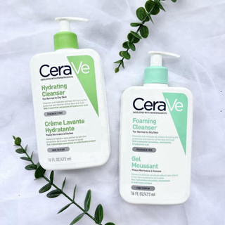 [ TEM PHỤ CTY ] Sữa Rửa Mặt CERAVE Foarming & Hydrating Facial Cleanser Sạch Sâu, Dưỡng Ẩm LT1