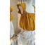 Set bộ thời trang nữ chất áo đũi dáng bí bồng dễ thương mix quần dài mango họa tiết hoa nhí diện siêu cưng Shop MonFash