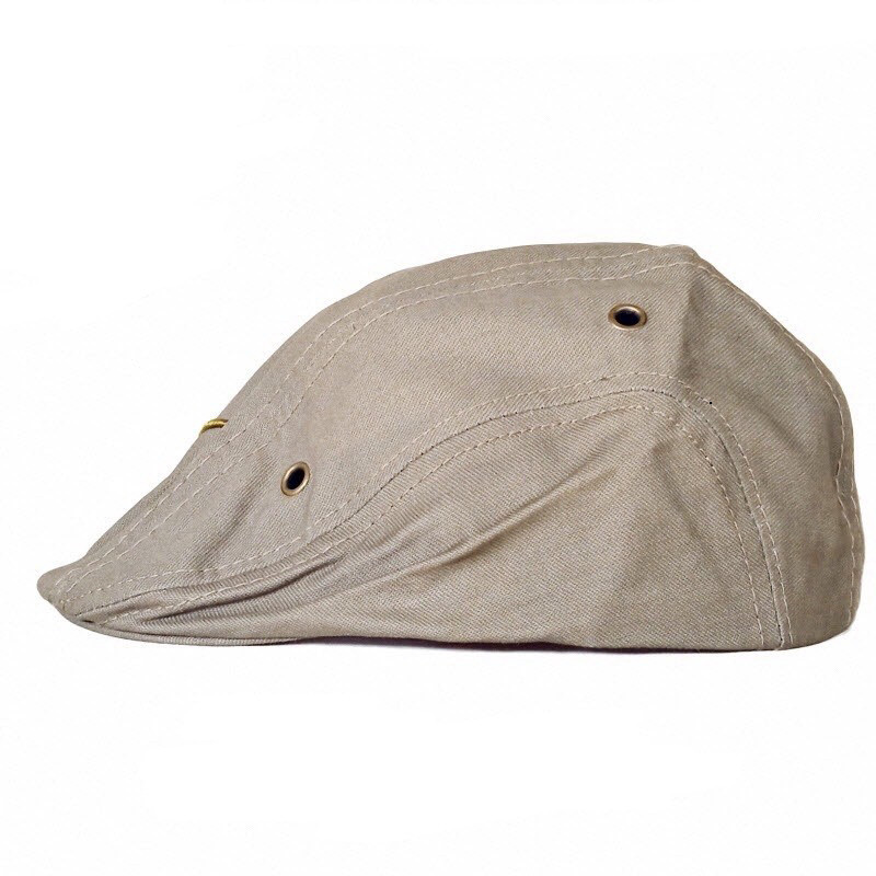 Mũ nồi nam trung niên, Nón beret mỏ vịt chất kaki dày dặn, có lỗ thông gió thoáng đầu phù hợp người già, bố | BigBuy360 - bigbuy360.vn