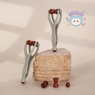 [HOT] Con lăn gỗ nguyên khối Máy mát xa ngón tay Kinh tuyến Tay Giảm mệt mỏi ngón tay / Cứng khớp Massage t.thiều ..