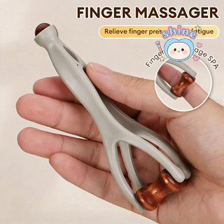 [HOT] Con lăn gỗ nguyên khối Máy mát xa ngón tay Kinh tuyến Tay Giảm mệt mỏi ngón tay / Cứng khớp Massage t.thiều ..