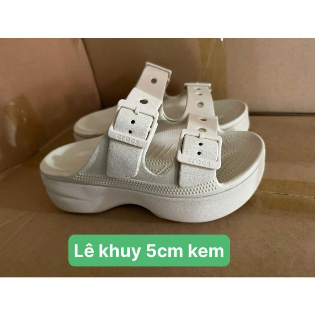 DÉP Xăng Đan Nữ Crocs Saturday Platform - Quartz