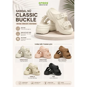 DÉP Xăng Đan Nữ Crocs Saturday Platform - Quartz
