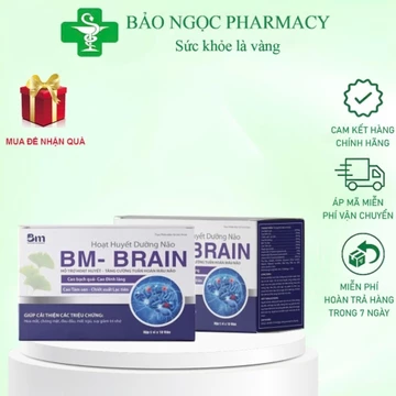 [HÀNG CHÍNH HÃNG] Hoạt huyết dưỡng não BM - Brain Bạch Mai hỗ trợ hoạt huyết, an thần
