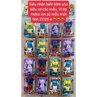 Siêu Nhân Biến Hình 16 Con Xe Công Nghệ Cao