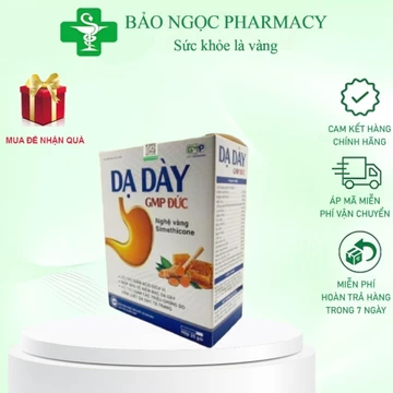 [HÀNG CHÍNH HÃNG] Dạ Dày GMP Đức (hộp 20 gói 10ml) hỗ trợ giảm viêm loét dạ dày trào ngược ợ hơi nóng rát