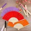 Quạt Giấy Xếp Cầm Tay Phong Cách Trung Quốc Cổ Trang Nhiều Màu Xinh Xắn – Đạo Cụ Chụp Ảnh, Biểu Diễn Gấp Gọn Cosplay