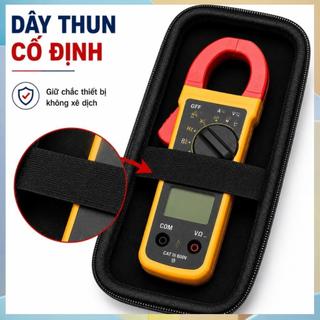 Túi Bảo Vệ Ampe Kìm Chống Sốc EVA Cứng – Hộp Đựng Đồng Hồ Đo Điện, Đồng Hồ Vạn Năng Nhỏ Gọn 24x10x5.5cm HÀNG CAO CẤP