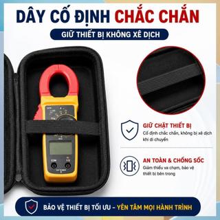 Túi Đựng Đồng Hồ Điện, Ampe Kìm Chống Sốc EVA Cao Cấp Khóa Kéo Bền Bỉ HÀNG CAO CẤP