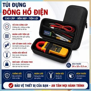 Túi Đựng Đồng Hồ Điện, Ampe Kìm Chống Sốc EVA Cao Cấp Khóa Kéo Bền Bỉ HÀNG CAO CẤP