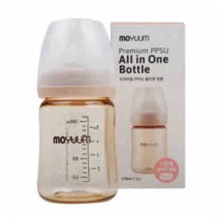 [ Tặng 1 Núm ] Bình sữa Moyuum korea - Hàng Chính Hãng, 170ml & 270ml