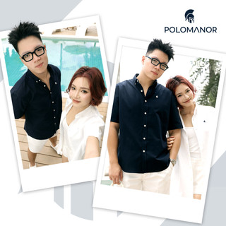 [NEW T6] Áo sơ mi nam Tay Ngắn OXFORD PREMIUM, BST MEN's JOURNEY, Cao Cấp, Thanh Lịch - POLOMANOR