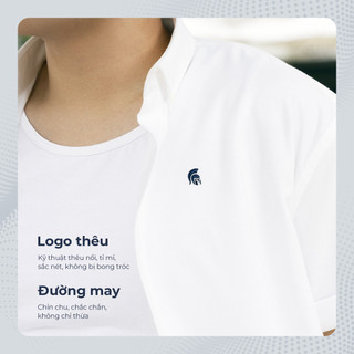 [NEW T6] Áo sơ mi nam Tay Ngắn OXFORD PREMIUM, BST MEN's JOURNEY, Cao Cấp, Thanh Lịch - POLOMANOR